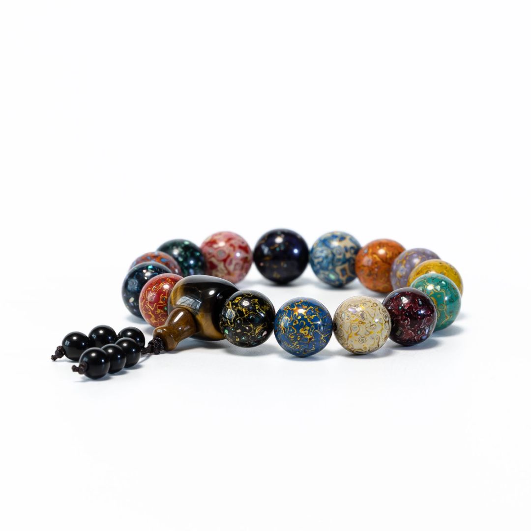 Lacquered Bracelet|Natural Lacquer and Sandalwood Craftsmanship