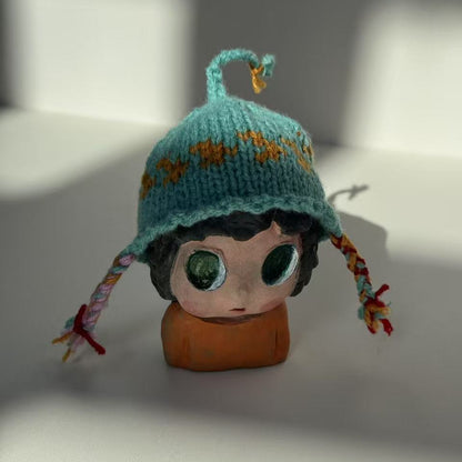 Woolly Wanderer｜Handmade Ceramic Doll｜Kai Ceramic