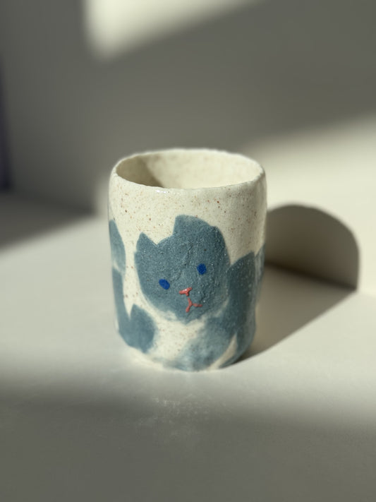 Cattuccino｜Handmade Ceramic Mug｜Kai Ceramic